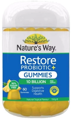 Nature’s Way Restore Probiotic Gummies 60 Pack