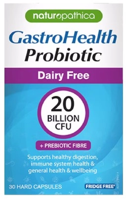 Naturopathica Gastrohealth Dairy Free Probiotic 30 Capsules