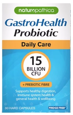 Naturopathica GastroHealth Probiotic Daily Care 30 Capsules