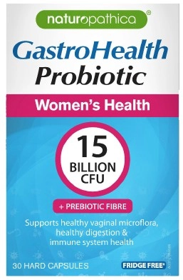 Naturopathica Gastrohealth Womens Probiotic 30 Hard Capsules