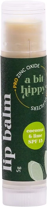 NEW A Bit Hippy Coconut & Lime Lip Balm SPF15 - 5g