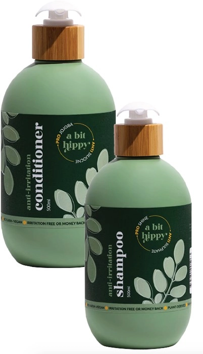 NEW A Bit Hippy Shampoo and Conditioner, 500ml