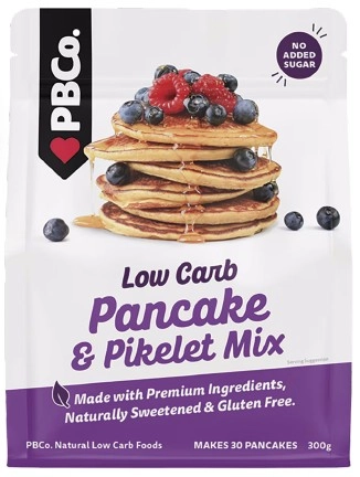 PBCo. Low Carb Pancake & Pikelet Mix 300g