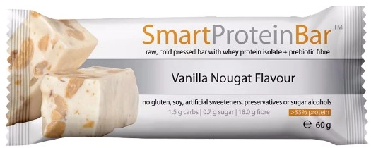 Smart Protein Vanilla Nougat Protein Bar 60g