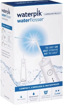 Waterpik Cordless Select Water Flosser White