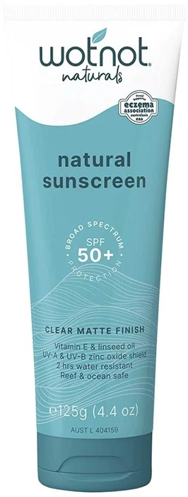 WotNot Natural Sunscreen SPF 50+ 125g