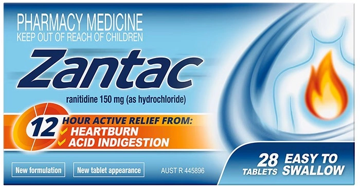 Zantac 12 Hour 150mg 28 Tablets