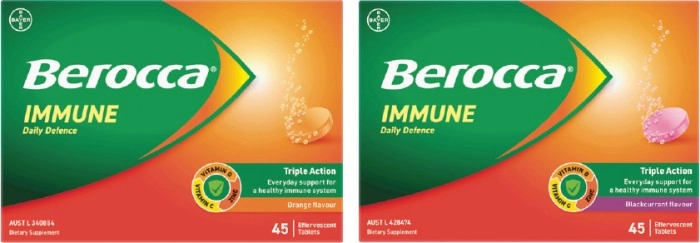 Berocca Immune Effervescents 45 Pack