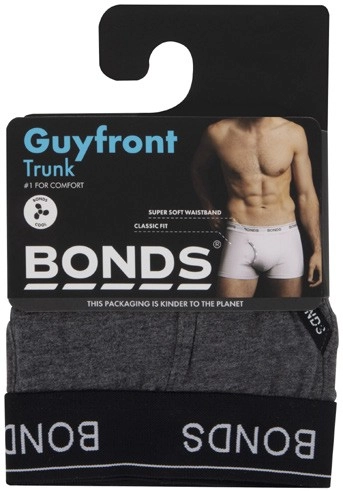 Bonds Men's Guyfront Trunk 1 Pack