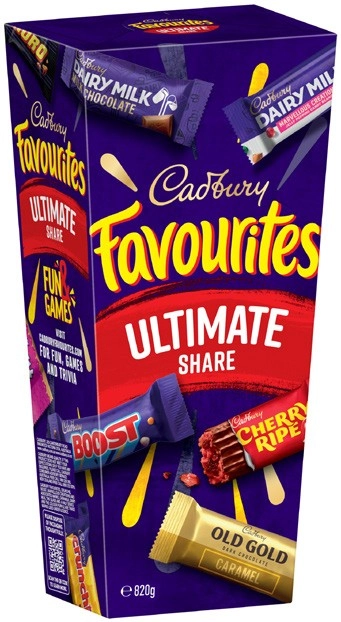 Cadbury Favourites Ultimate Share 820g