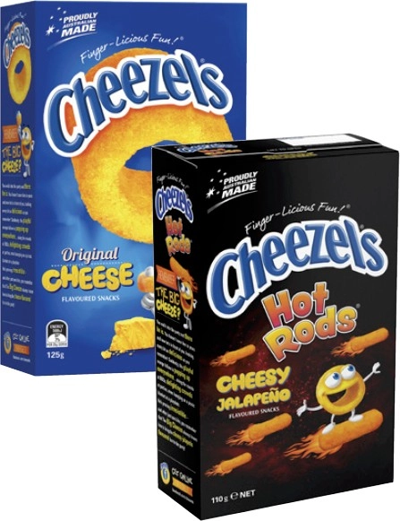 Cheezels 110g-125g