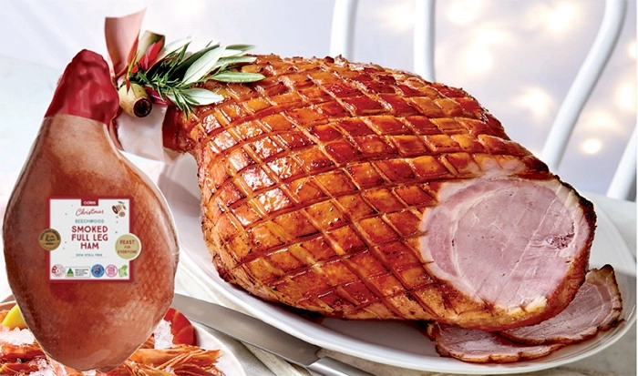 Coles Beechwood Smoked Full Leg Ham