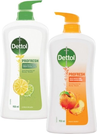 Dettol Pro Fresh Shower Gel 950mL