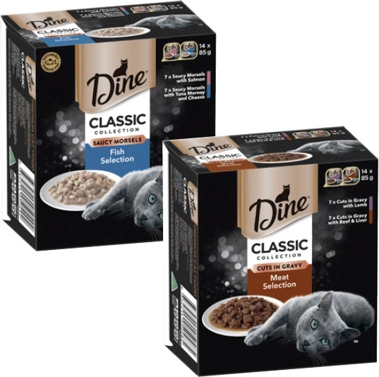 Dine Daily Cat Food 14x85g