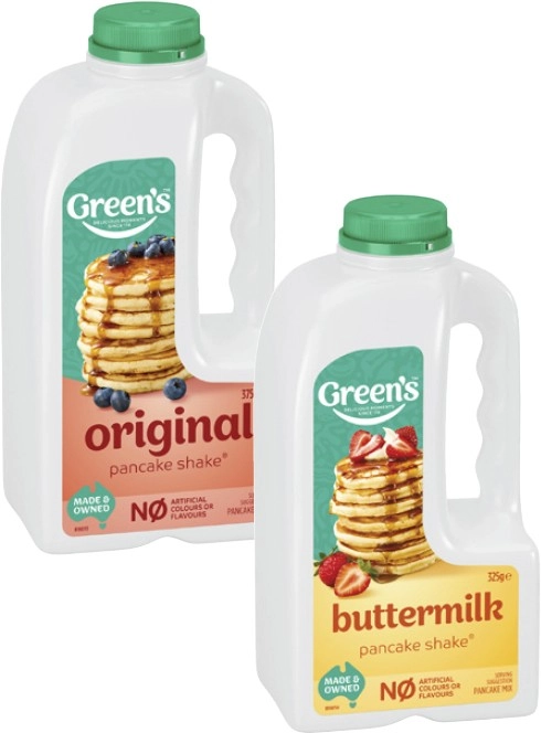 Green's Pancake Shake 300g-375g