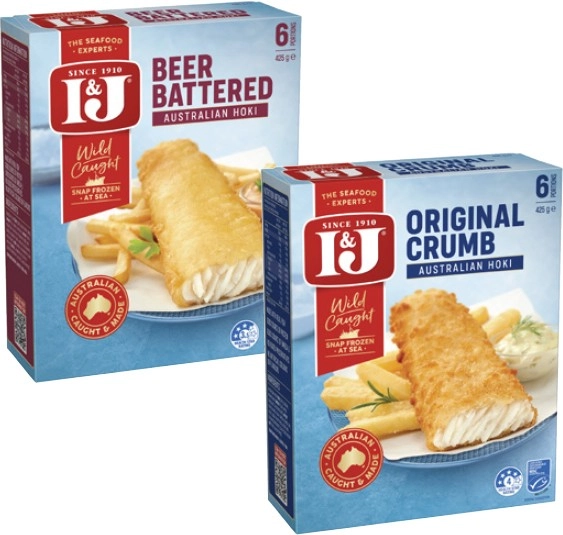 I&J Fish Fillets 425g