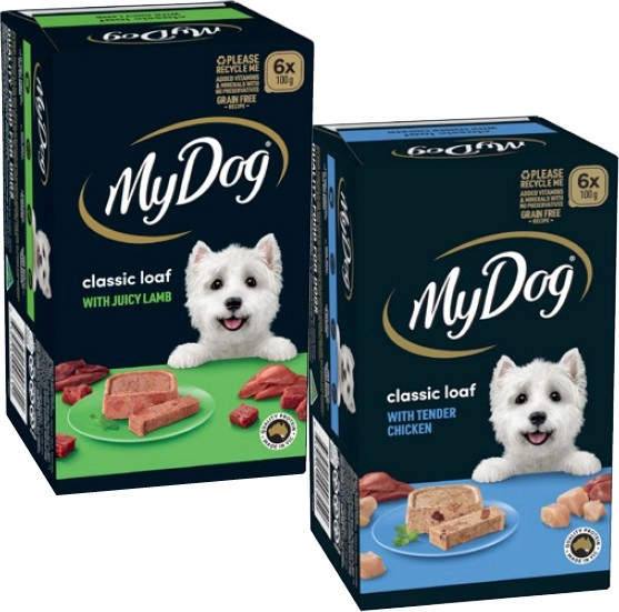 My Dog Dog Food 6x100g