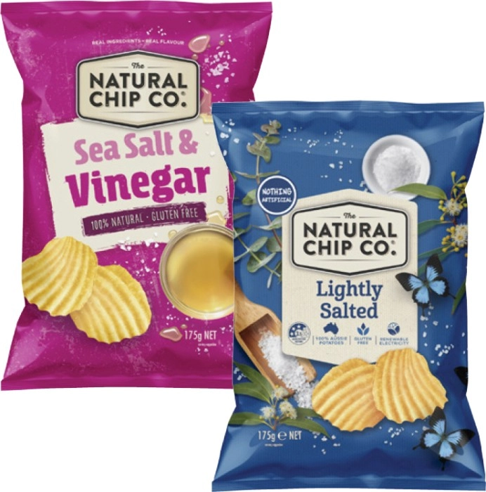 Natural Chip Co. Potato Chips 175g