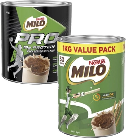 Nestlé Milo 1kg or Milo Pro 700g