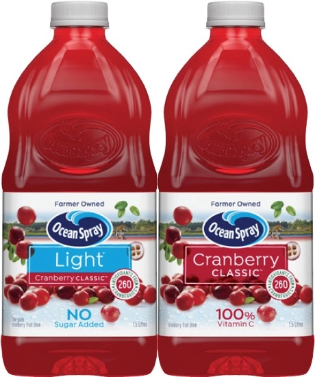 Ocean Spray Fruit Drink 1.5 Litre