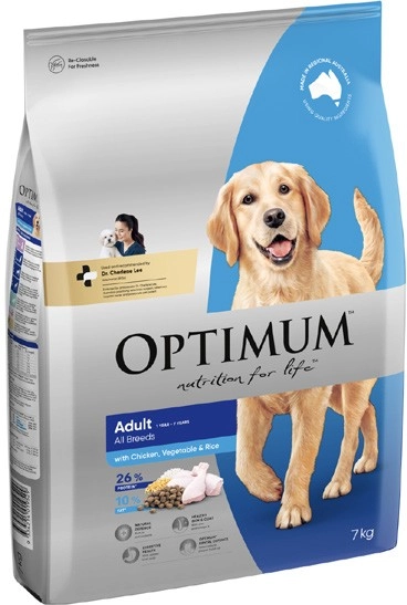 Optimum Dry Dog Food 7kg