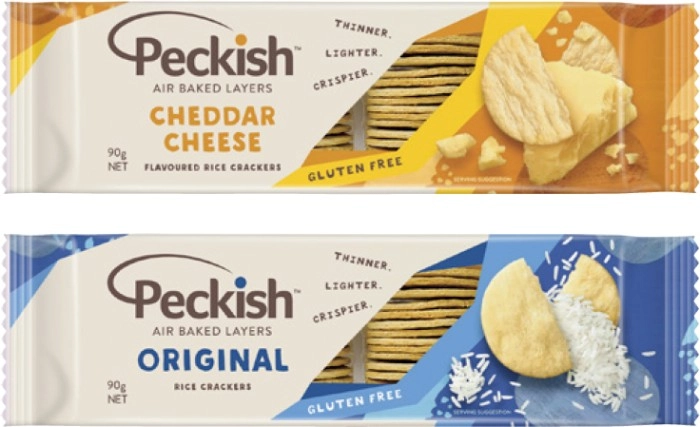 Peckish White Rice Crackers 90g