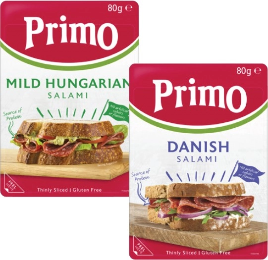 Primo Sliced Meat 80g-100g