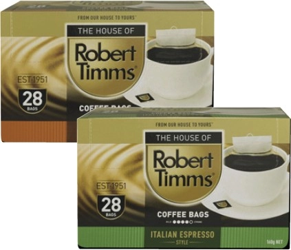 Robert Timms Coffee Bags 24 Pack-28 Pack