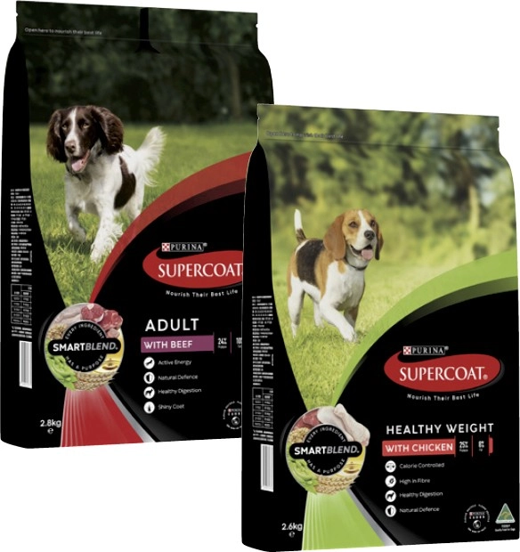 Supercoat Dry Dog Food 2.6kg-2.8kg