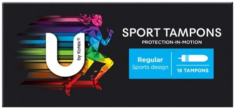 U by Kotex Sport Tampons 16 Pack