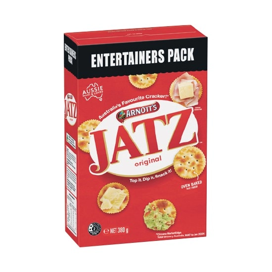 Arnott’s Jatz Original Entertainers Pack 380g