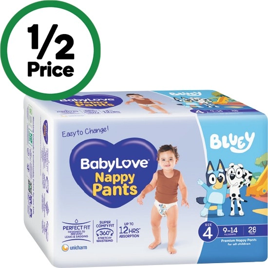 BabyLove Nappy Pants Pk 22-34