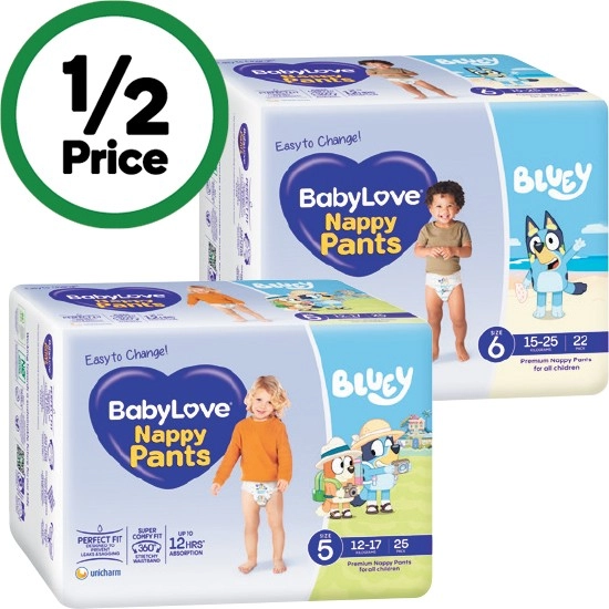 BabyLove Nappy Pants Pk 22-34