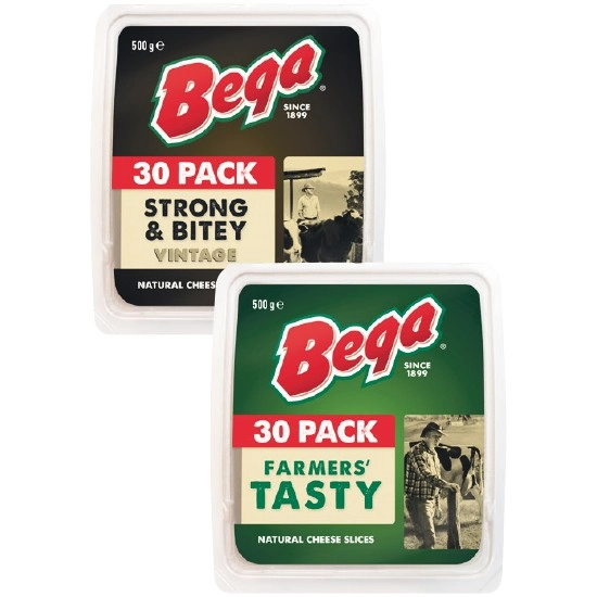 Bega Sliced Cheese 500g