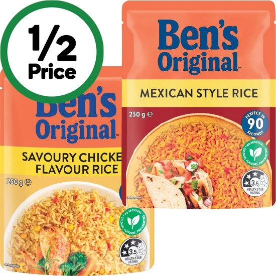 Ben’s Original Microwave Rice 250g