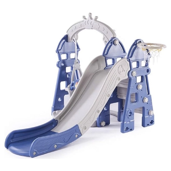 BoPeep Kids Slide Swing – Blue