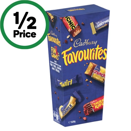 Cadbury Favourites 520g