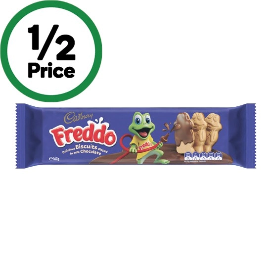 Cadbury Freddo Biscuits 167g