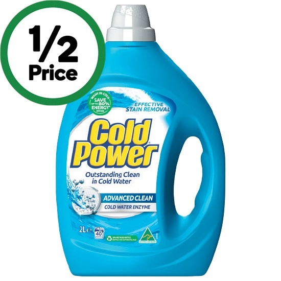 Cold Power Laundry Liquid 2 Litre