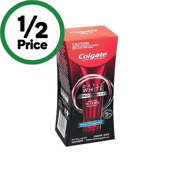 Colgate Optic White Pro Series Teeth Whitening Toothpaste 80g