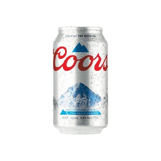 Coors Lager Cans 6x355ml