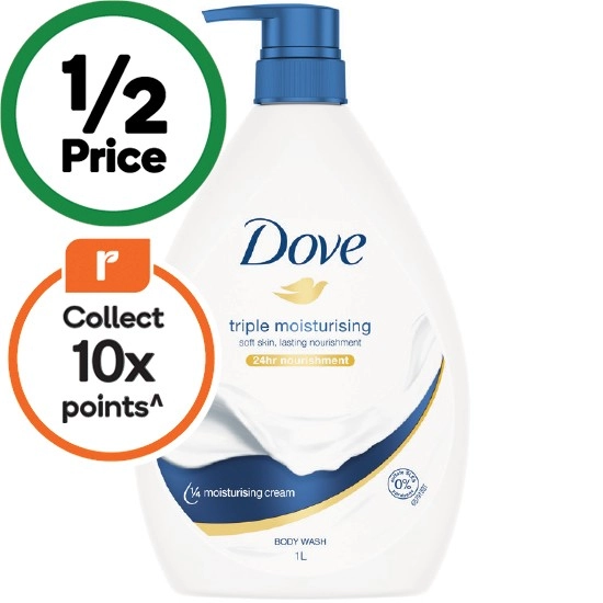 Dove Body Wash 1 Litre