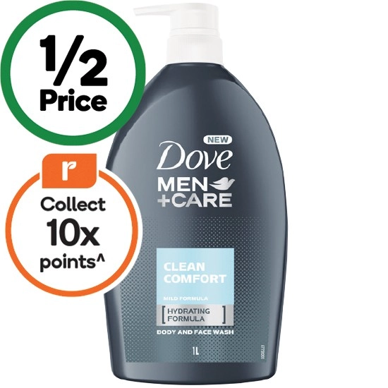 Dove Men’s Body Wash 1 Litre