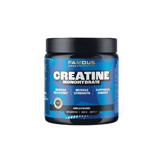 Famous Nutrition Creatine Powder Unflavoured 300g~