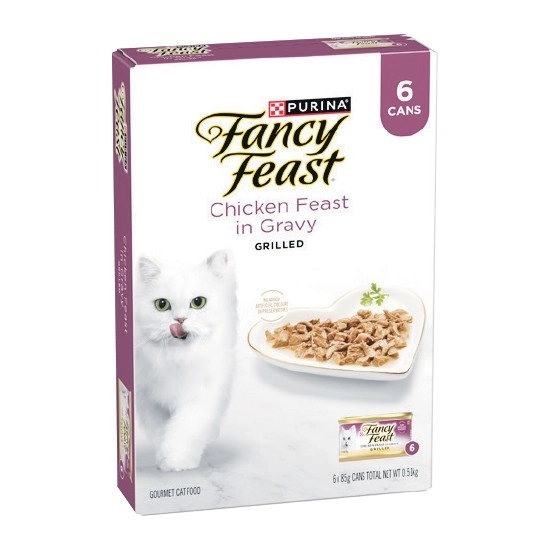 Fancy Feast Wet Cat Food Pk 6 x 85g