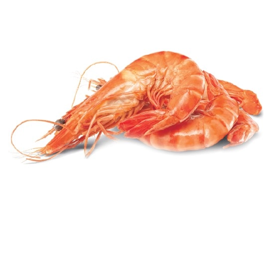 Fresh Cooked Australian Tiger Prawns