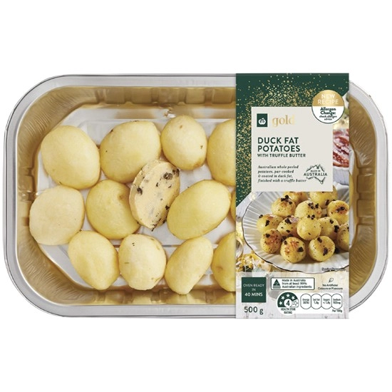 Gold Duck Fat Potatoes with Truffle Butter 500g