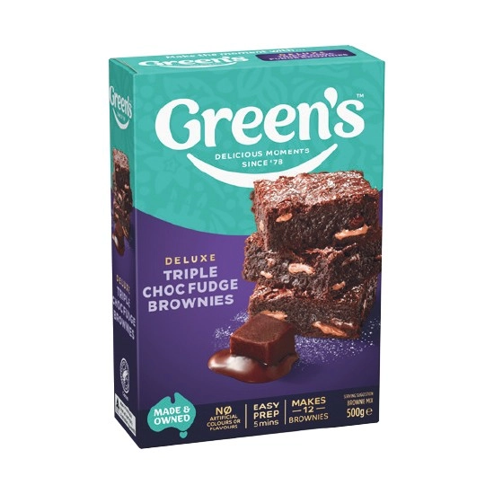 Green’s Temptations or Gluten Free Baking Mixes 380-630g