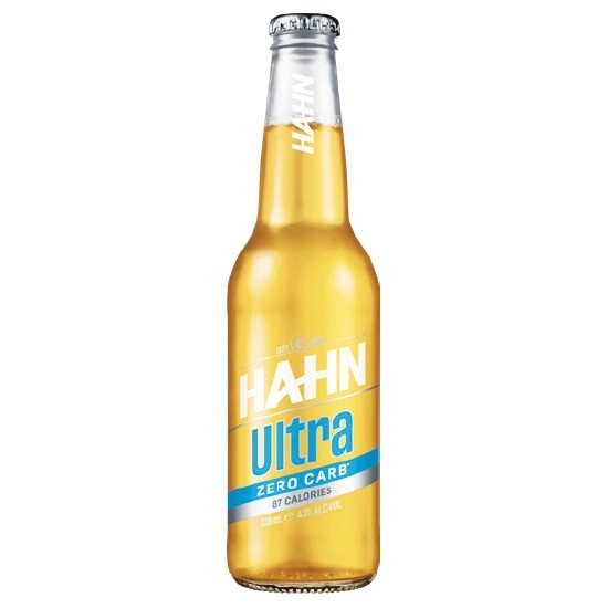 Hahn Ultra Zero Carb Bottles 24x330ml