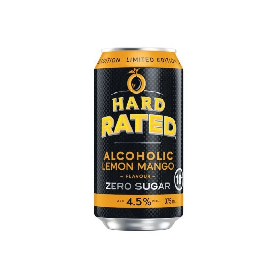 Hard Rated Lemon Mango Cans 4x375ml